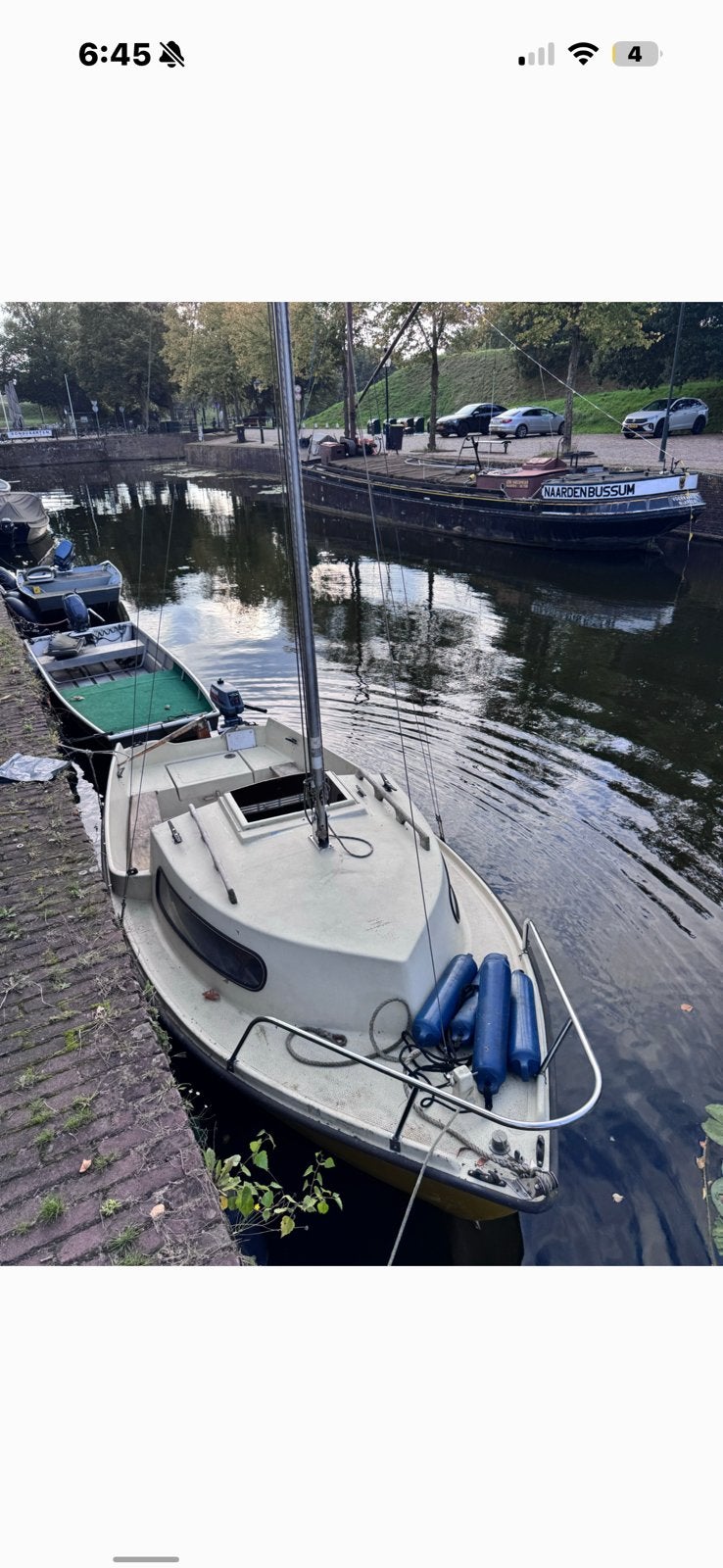 Kajuitbootje 5m met Yamaha Malta motor - Goede staat, Watersport en Boten, Ophalen, Zo goed als nieuw, Minder dan 15 m²