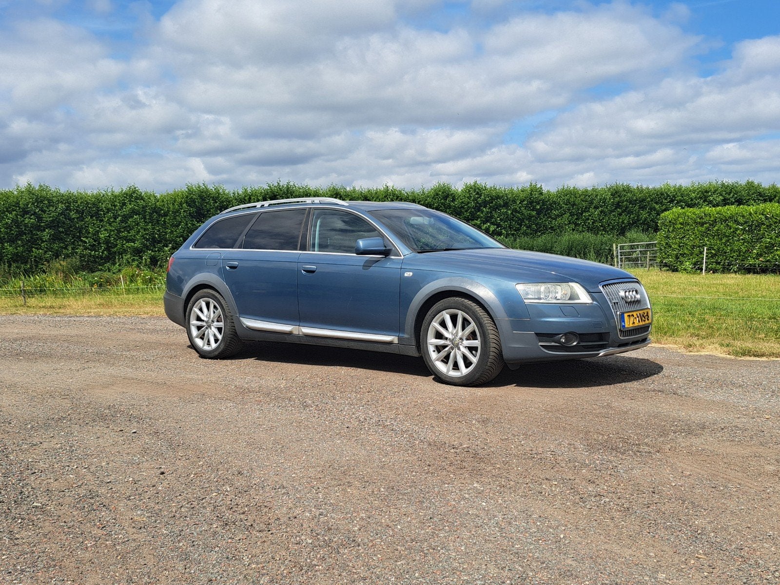 Audi A6 3.0 TDI allroad Quattro 171KW AUT 2007 Blauw, Automaat, 232 pk, Blauw, Stationwagon