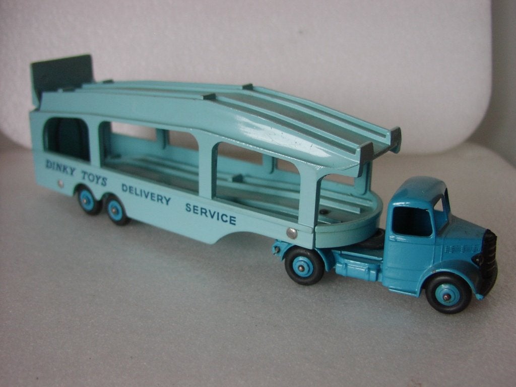 Bedford Pullmore Car Transporter Dinky Toys nr. 582, Verzenden, Gebruikt, Bus of Vrachtwagen, Dinky Toys