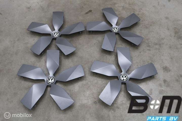 Set naafkappen voor 20 inch VW Tiguan 4 571601169A, Auto-onderdelen, Banden en Velgen, Band(en), Gebruikt