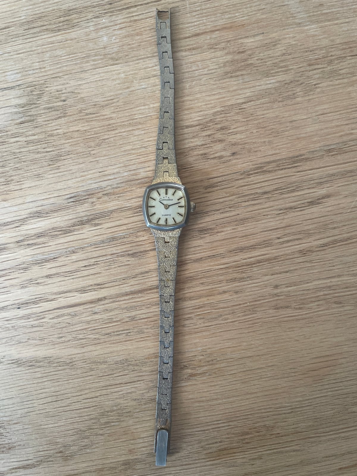 Vintage Comodor dames polshorloge - Quartz, Overige merken, Overige materialen, Gebruikt, Polshorloge