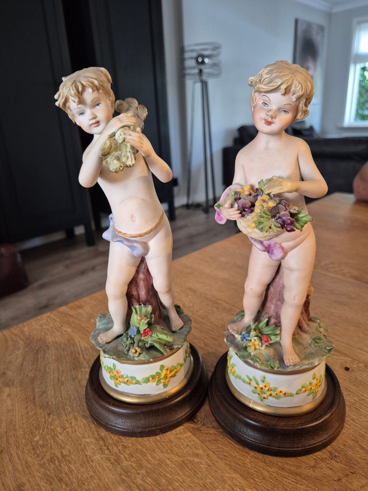 Capodimonte set van Putti, Antiek en Kunst, Ophalen