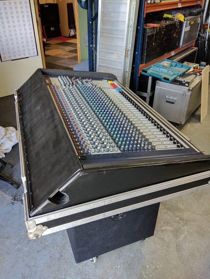 soundcraft GB 4 24 + 2 x stereo, Ophalen, Gebruikt, 20 kanalen of meer, Microfooningang
