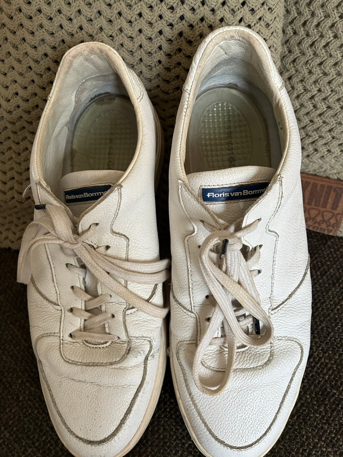 Floris van Bommel witte sneakers 40, Kleding | Dames, Schoenen, Wit, Ophalen of Verzenden, Sneakers of Gympen, Zo goed als nieuw