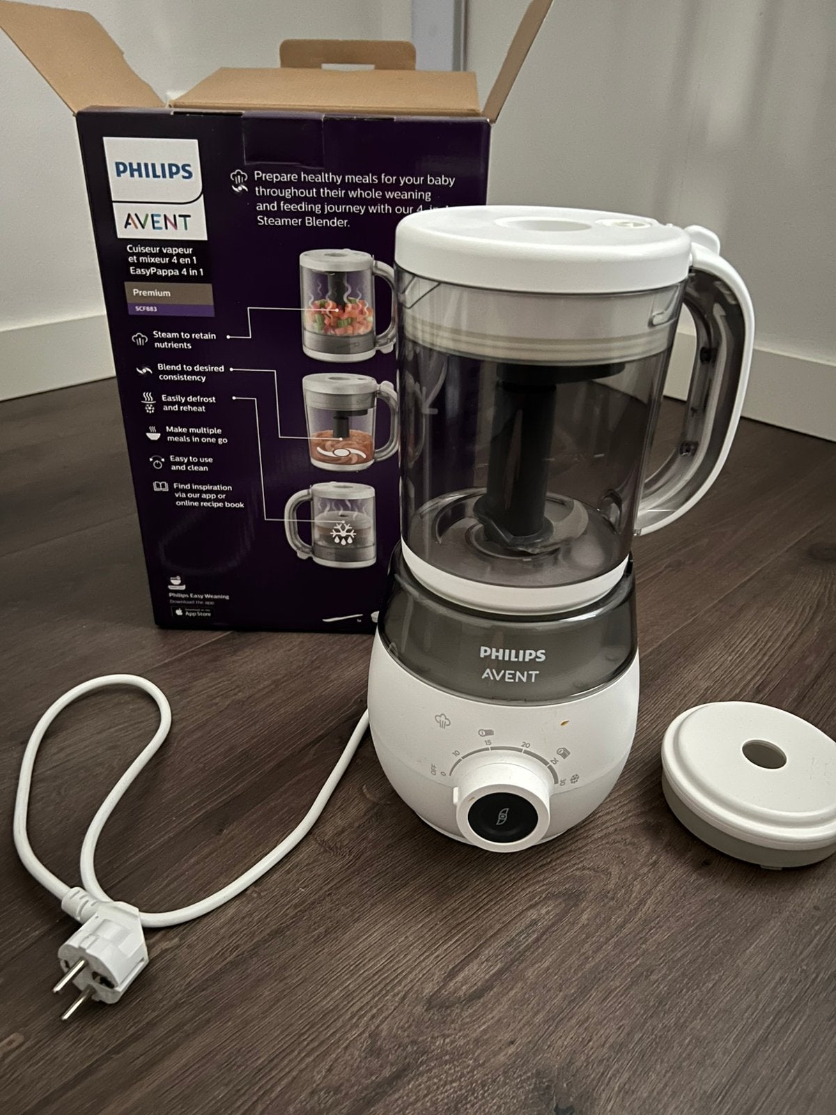 Philips avent 4 in 1 baby food maker, Kinderen en Baby's, Babyvoeding en Toebehoren, Ophalen of Verzenden, Zo goed als nieuw, Overige typen