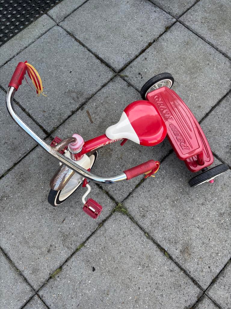 Radio Flyer driewieler - Klassiek rood, Ophalen, Gebruikt, Terugtraprem