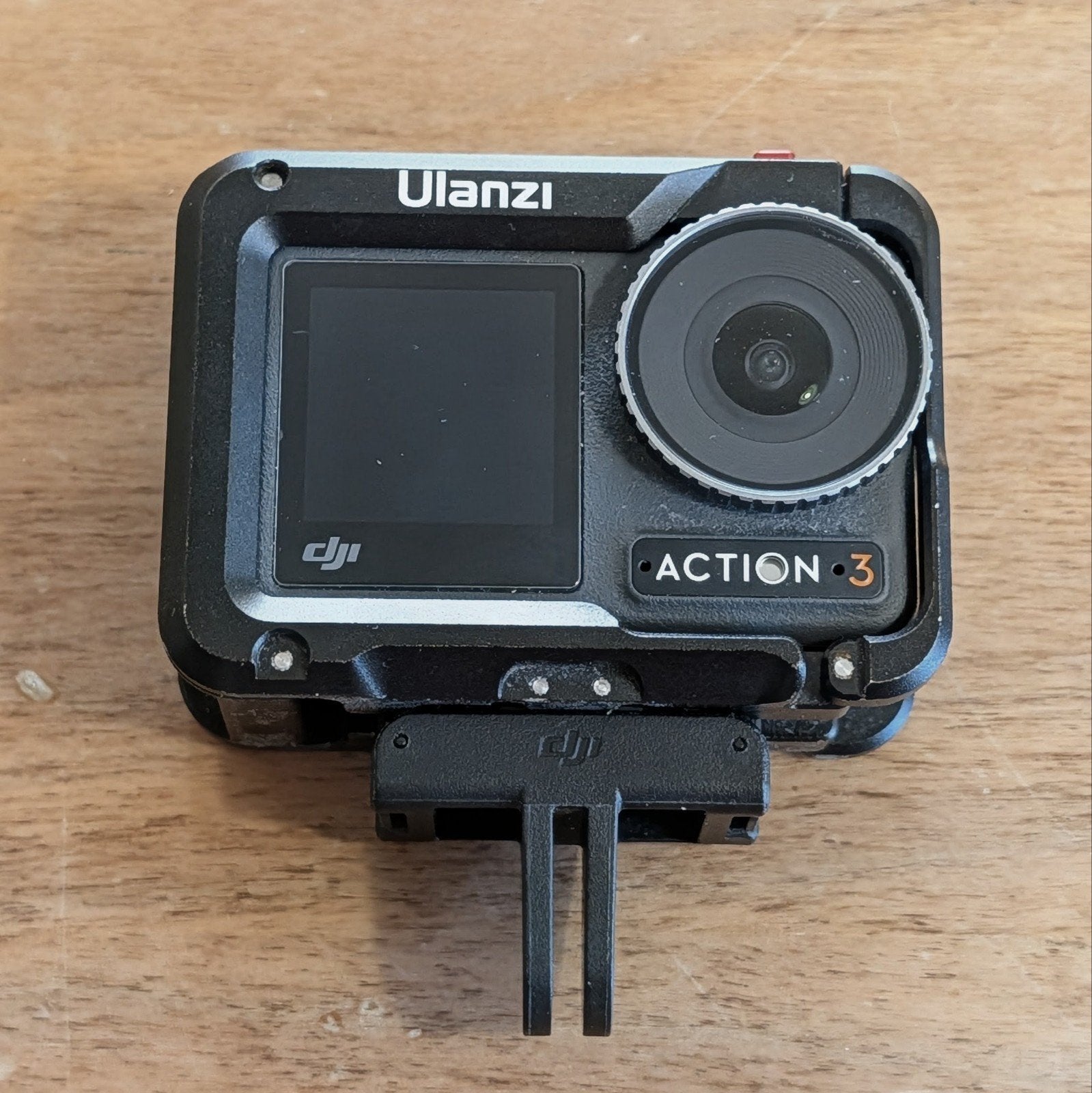 DJI Osmo Action 3 + Ulanzi frame, Chest Strap & montage mat., Ophalen of Verzenden, Zo goed als nieuw, Overige merken
