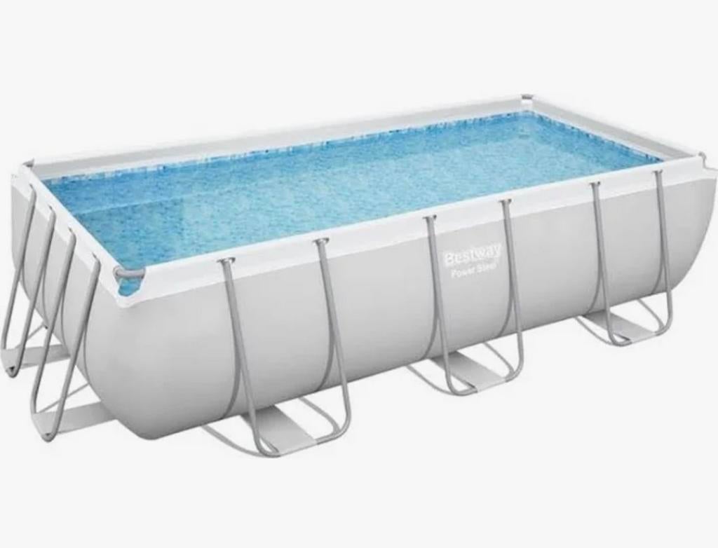 Bestway Power Steel 404 x 201 x 100, Ophalen, 200 tot 300 cm, 80 tot 120 cm, Zo goed als nieuw