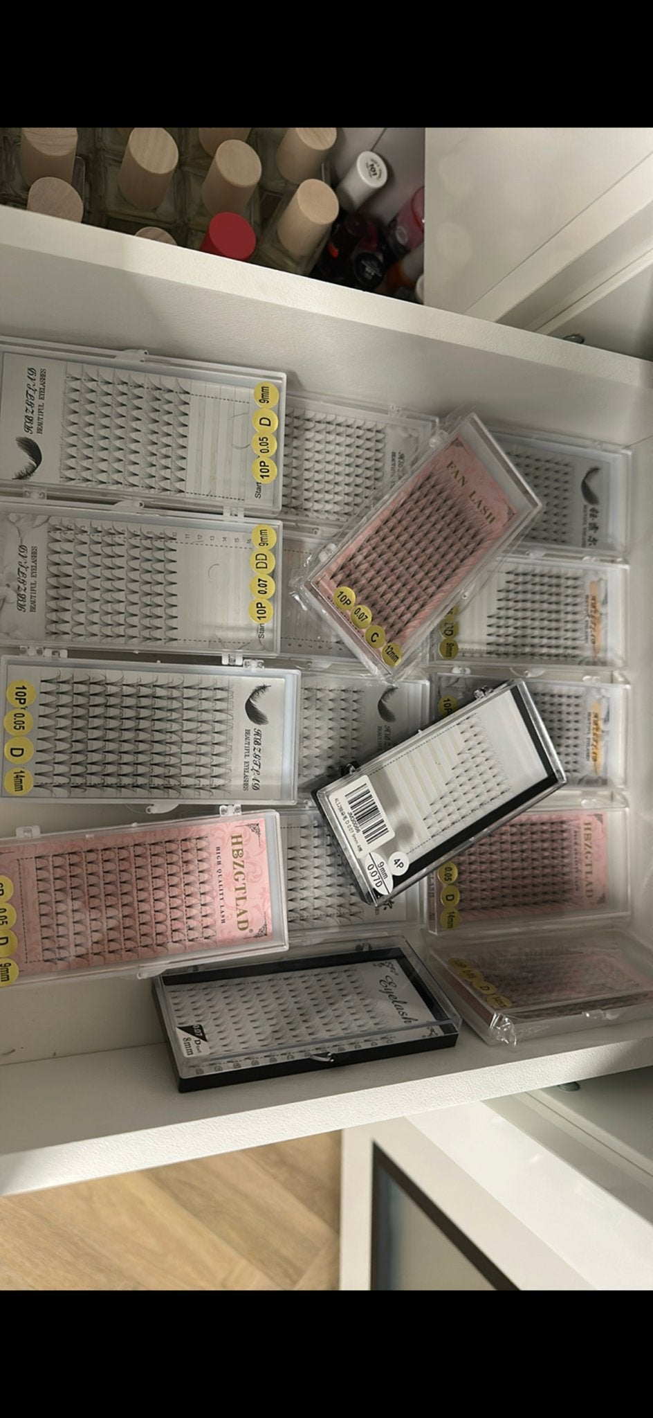 Wimperextensies en benodigdheden voor wimperstylisten, Ophalen of Verzenden, Gebruikt, Overige typen