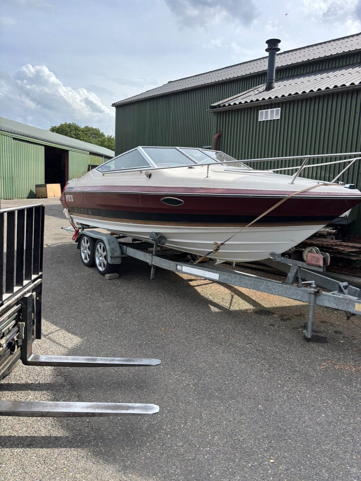 Maxum 2100 SC met trailer, Watersport en Boten, Ophalen, Gebruikt, Overige typen, Motorboot