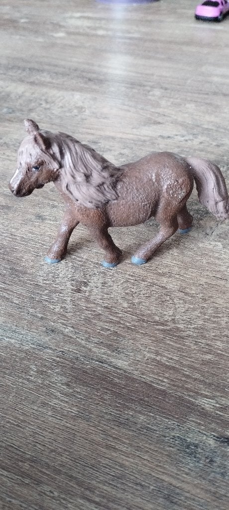 Schleich repaint Bibi Ponypark City, Ophalen of Verzenden, Zo goed als nieuw, Paard, Beeldje of Figuurtje