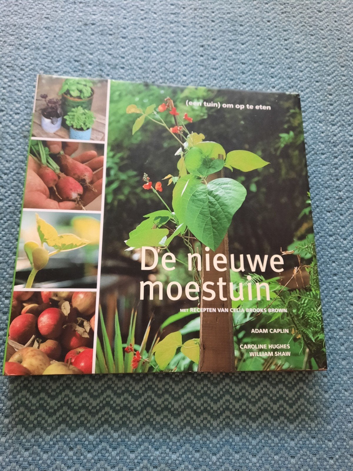 De Nieuwe Moestuin - Hardcover met papieren omslag, Ophalen of Verzenden, Zo goed als nieuw, Adam Caplin, Caroline Hughes, William Shaw, Celia Brooks Brown