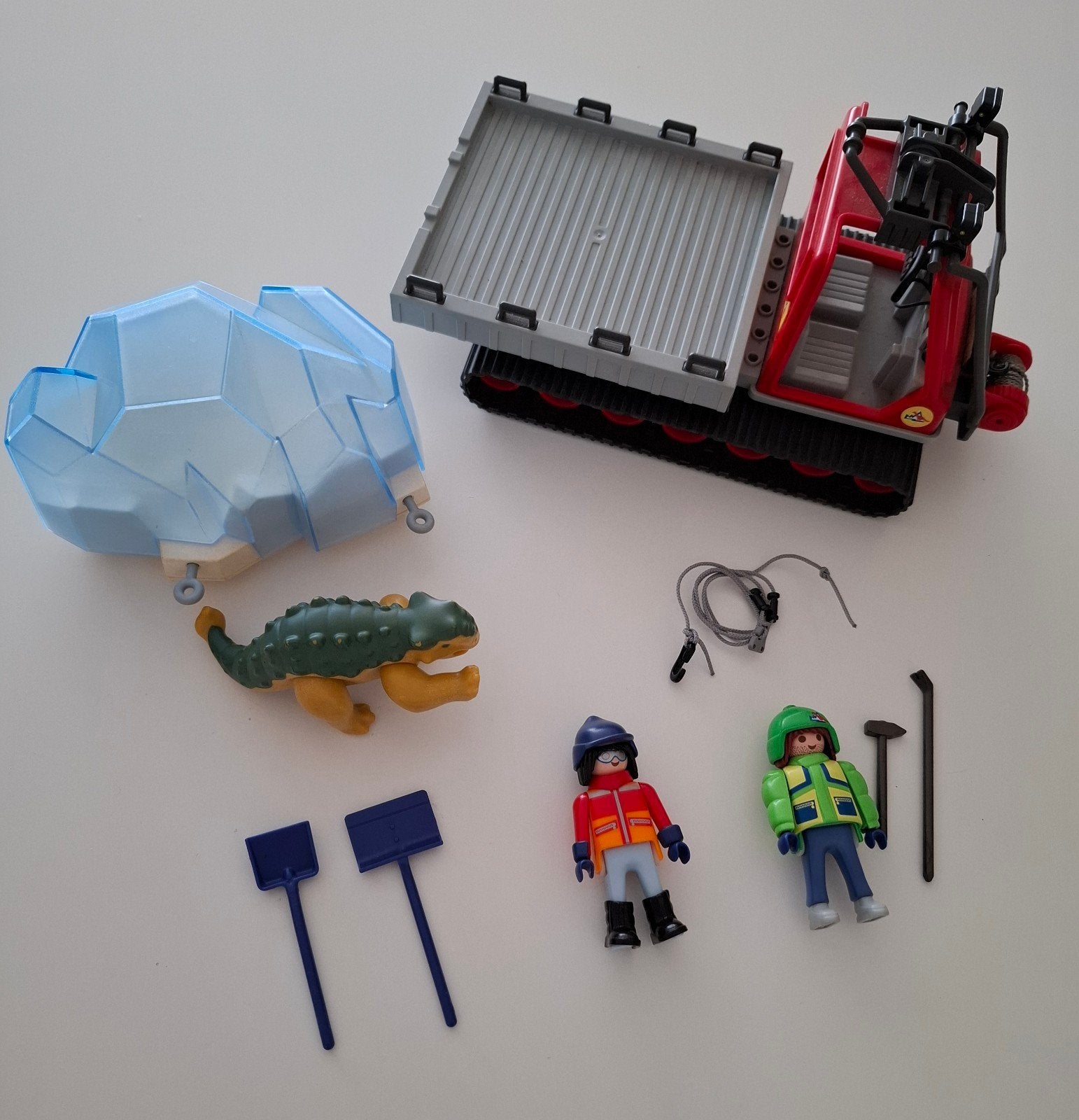 Playmobil Dinosaurus transport- 3191, Ophalen
