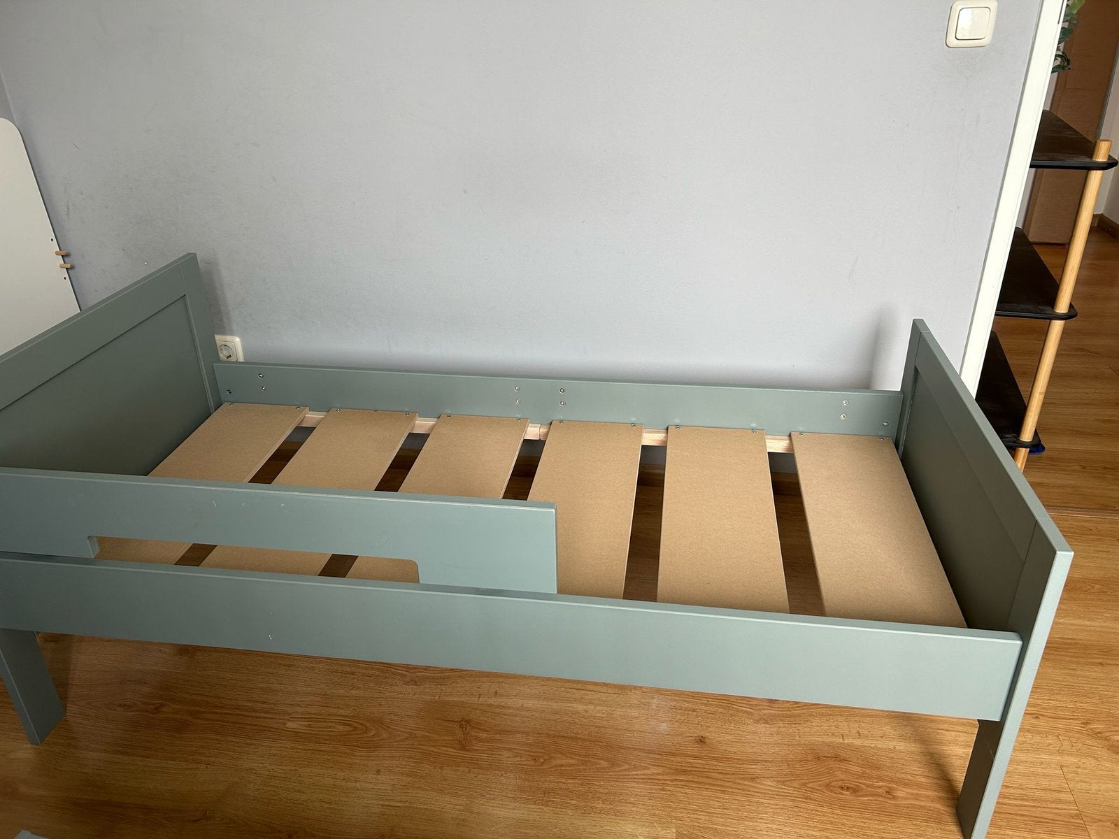 Peuterbed kleur zee groen70x150, Ophalen, 70 tot 85 cm, 140 tot 160 cm, Zo goed als nieuw