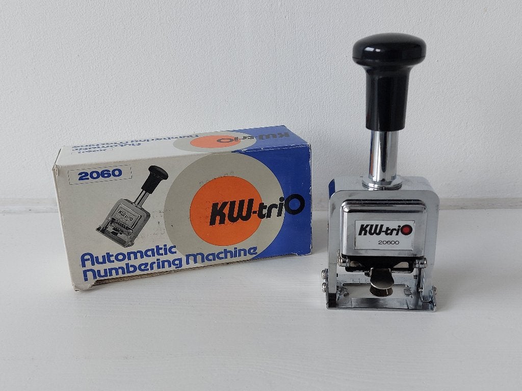 Stempel voor automatisch doornummeren, Ophalen of Verzenden, Gebruikt, Overige typen