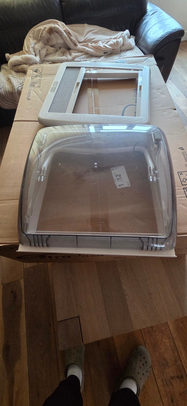 Dometic Heki 2 dakluik voor camper of caravan, Ophalen of Verzenden, Zo goed als nieuw