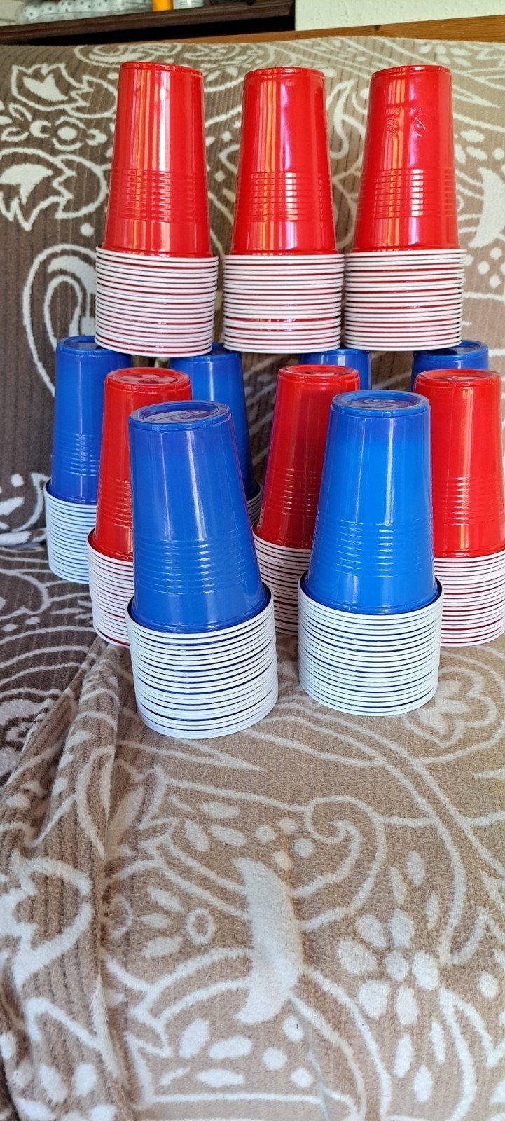 Plastic bier of limonade bekers, 240 stuks, Ophalen, Nieuw