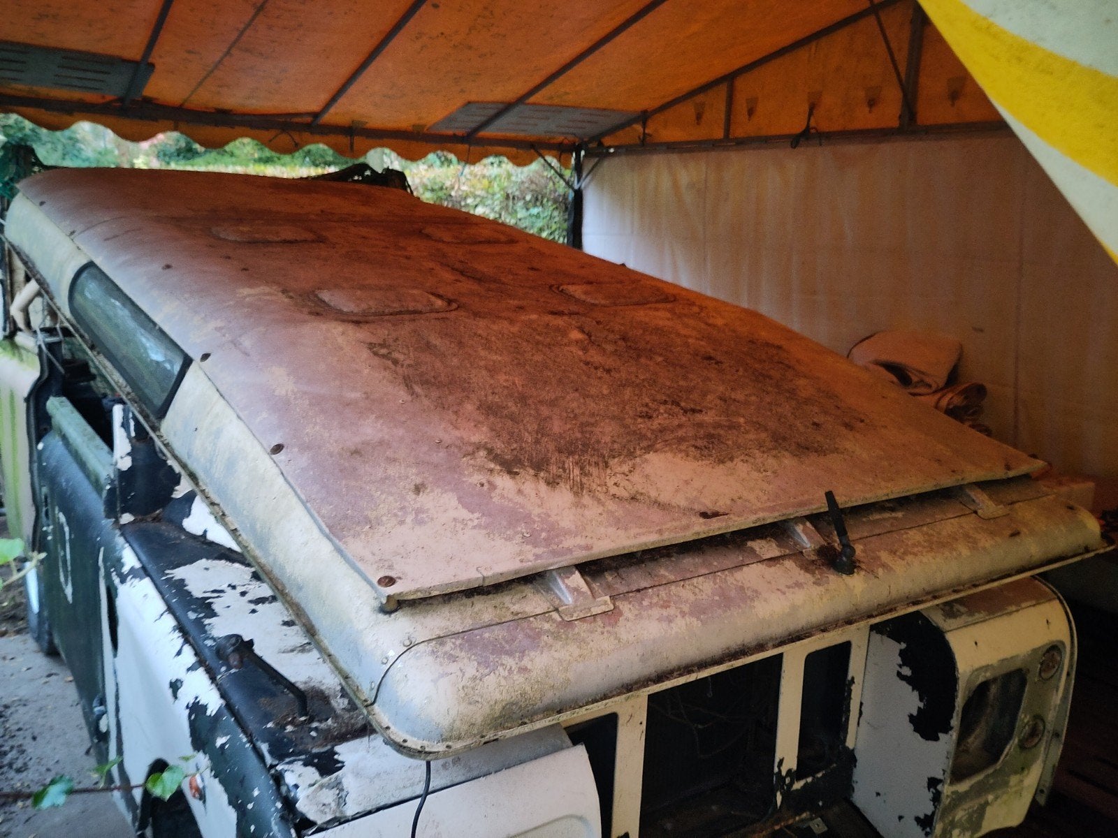 Tropendak Land Rover Series 2 2A 3 109 Station Wagon Dak, Ophalen, Voor, Spatbord, Gebruikt