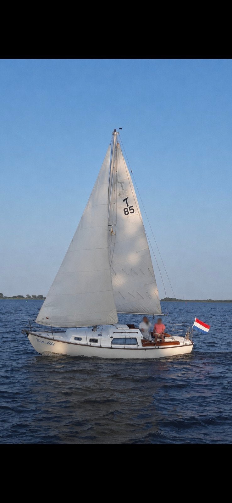Zeilboot met kajuit - Ideaal voor weekendtrips, Watersport en Boten, Kajuitzeilboten en Zeiljachten, Ophalen, Gebruikt, Diesel