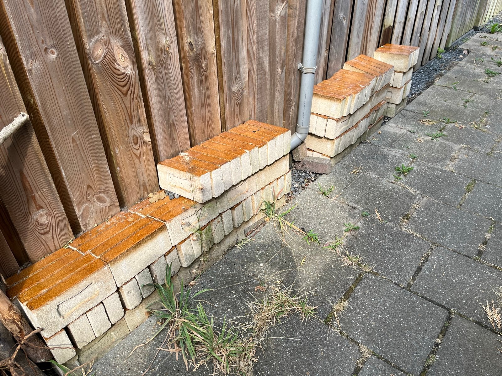 Gebruikte bakstenen voor tuin of constructie, Ophalen, Gebruikt, Bakstenen