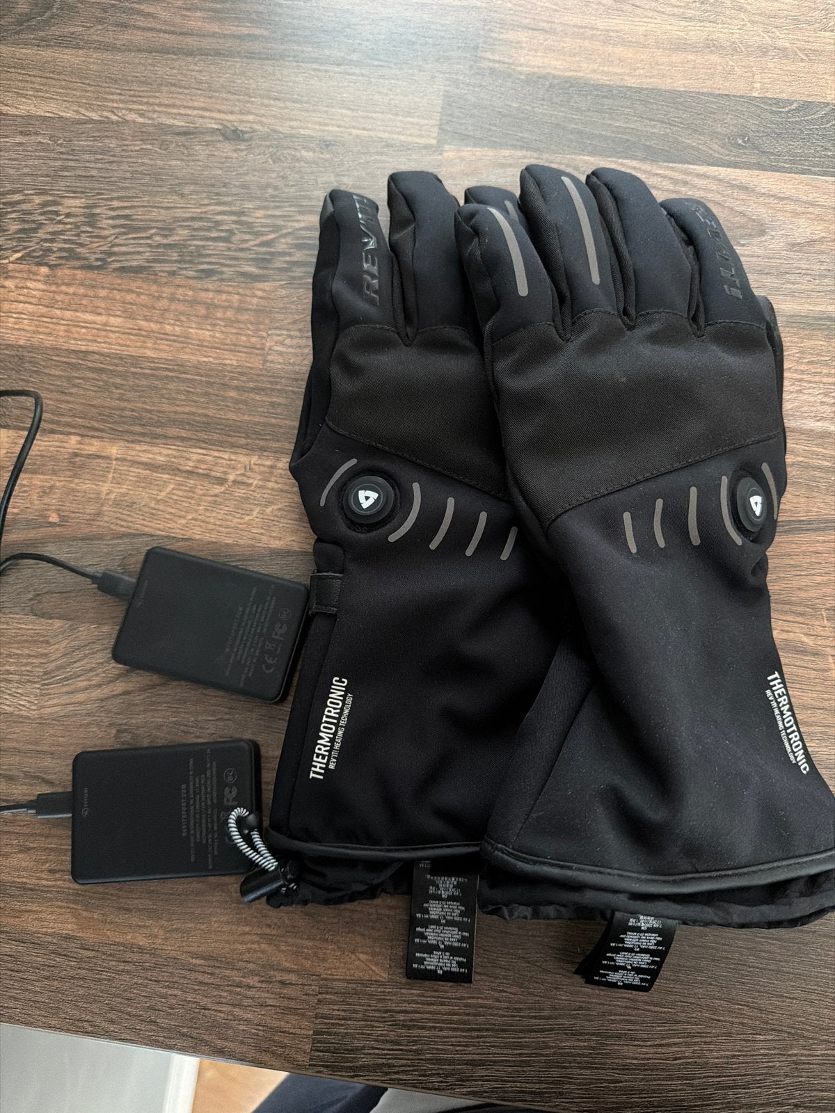 Rev'it! Thermotronic Hydrotex Verwarmde Handschoenen Maat M, Motoren, Ophalen of Verzenden, Nieuw zonder kaartje, Heren, Handschoenen