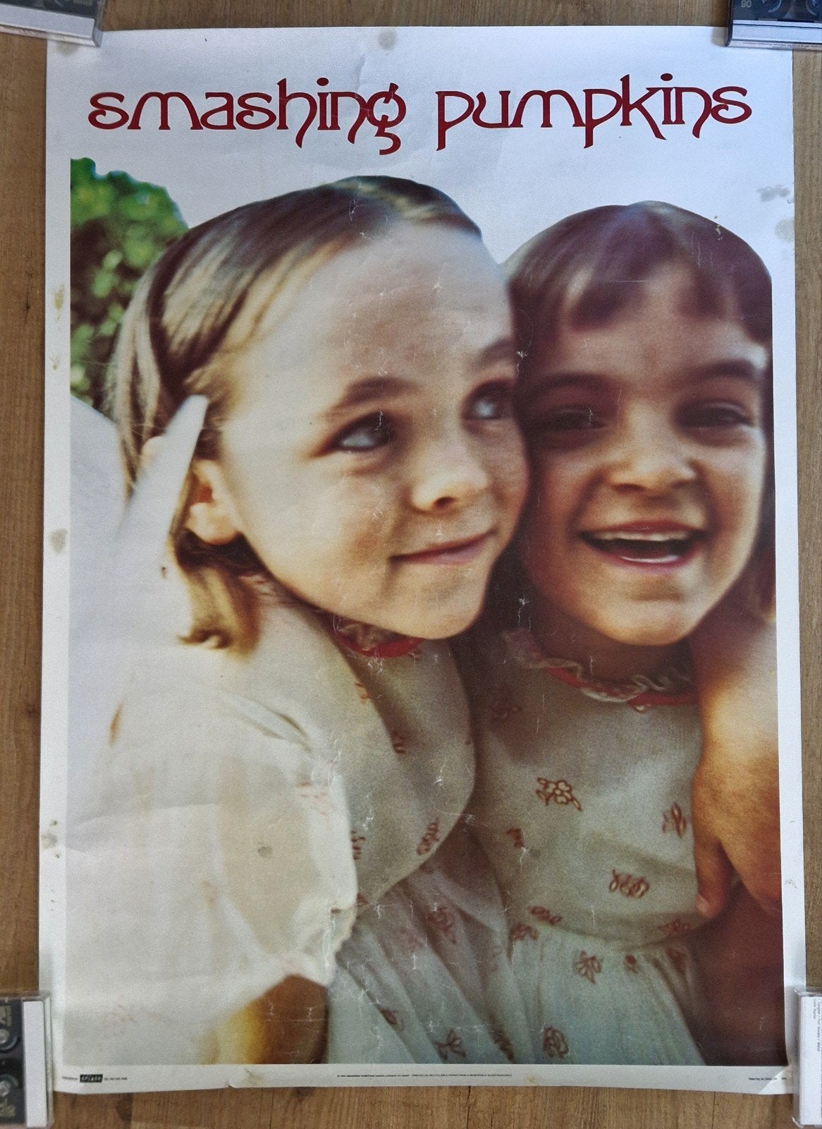 Smashing Pumpkins Siamese Dream Vintage Poster 9164, Verzamelen, Ophalen of Verzenden, Gebruikt, Muziek