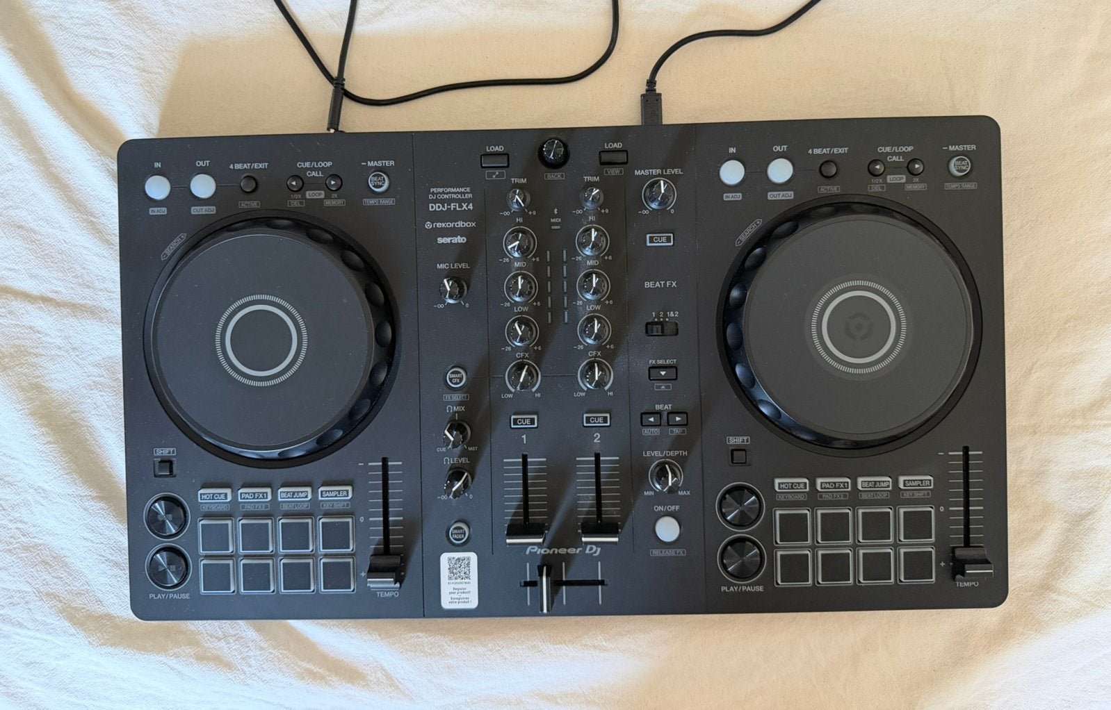 Pioneer DJ DDJ-FLX4, Ophalen of Verzenden, Zo goed als nieuw, Pioneer