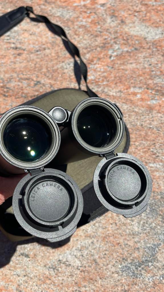 LEICA Noctivid 8x42, 2020 in zeldzame groene kleur, Ophalen of Verzenden, Zo goed als nieuw, 8 tot 12x, Dakkant (recht)