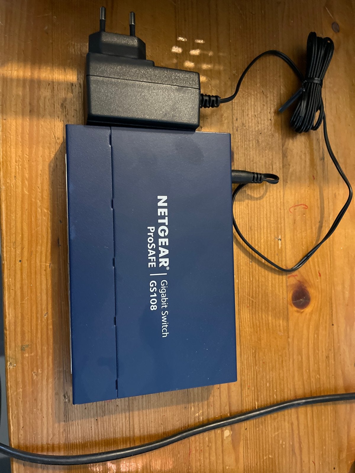 NETGEAR Prosafe Gigabit Switch GS108 - 8-poorts, Ophalen of Verzenden, Gebruikt