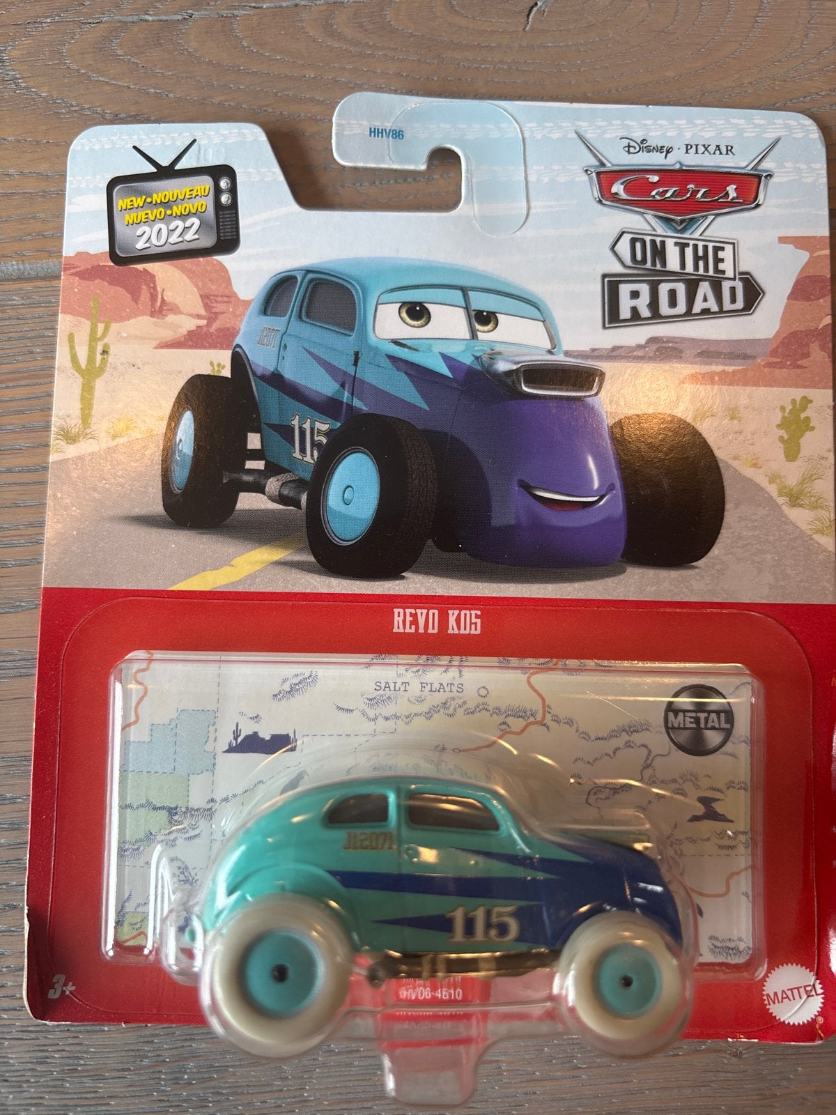 Disney Pixar Cars On The Road Revo Kos Diecast 2022, Kinderen en Baby's, Speelgoed | Speelgoedvoertuigen, Ophalen of Verzenden