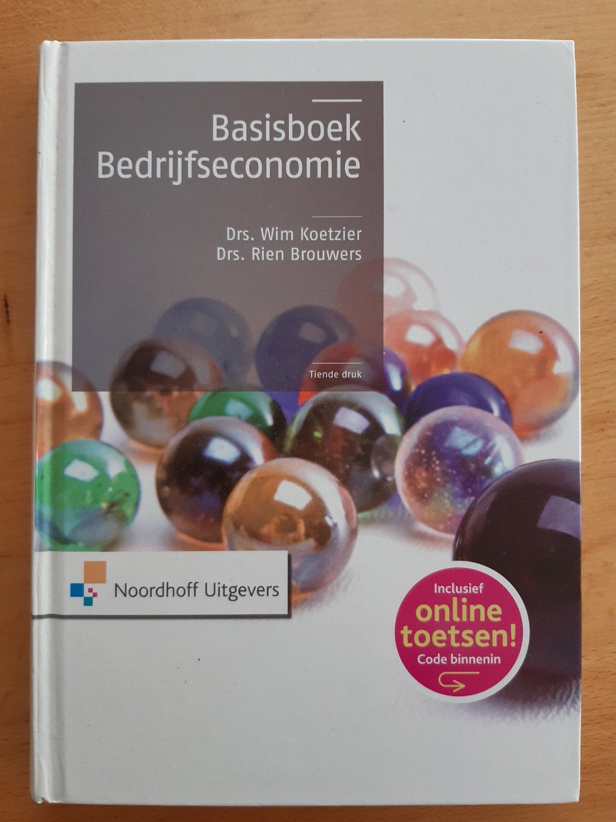 Basisboek bedrijfseconomie, Boeken, Ophalen of Verzenden, Zo goed als nieuw, Economie en Marketing