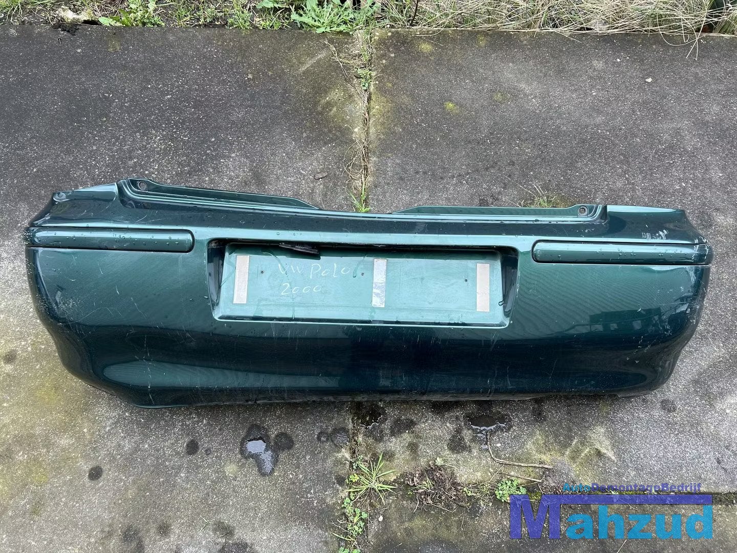VW POLO 6N2 Groen LC6M Achterbumper 1999-2001, Gebruikt, Volkswagen, Volkswagen AG, Achter