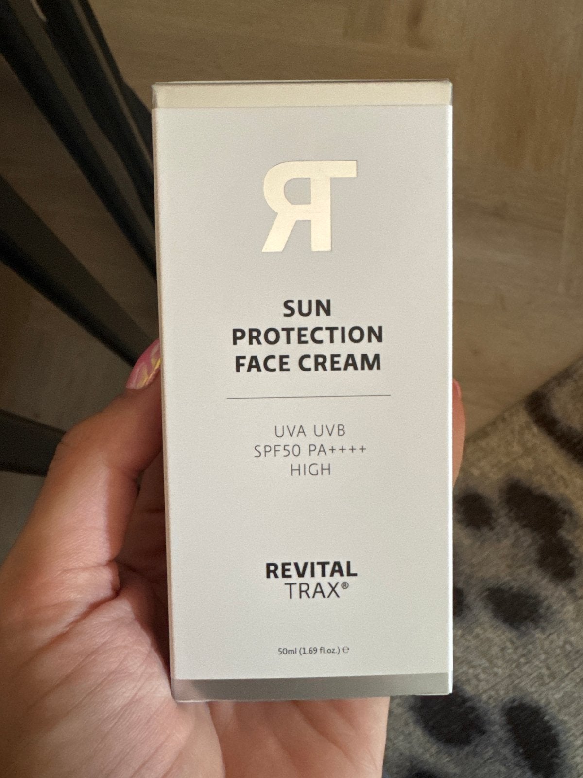Revital Trax Sun Protection Face Cream SPF50, Ophalen of Verzenden, Nieuw, Gehele gezicht, Verzorging