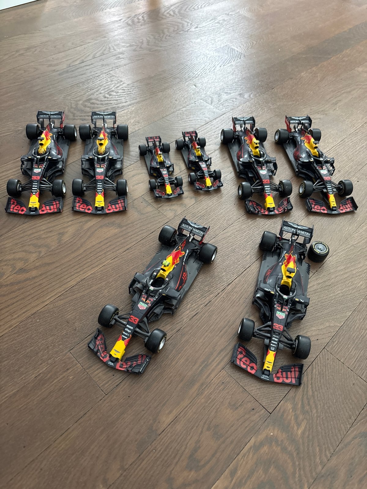Red Bull Racing F1 modelauto's - diverse schalen, Ophalen of Verzenden, Gebruikt, Auto, Overige merken