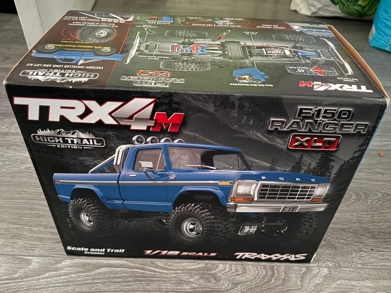 RC Car: Traxxas TRX4M Ford F150 Ranger XLT, Ophalen of Verzenden, Zo goed als nieuw