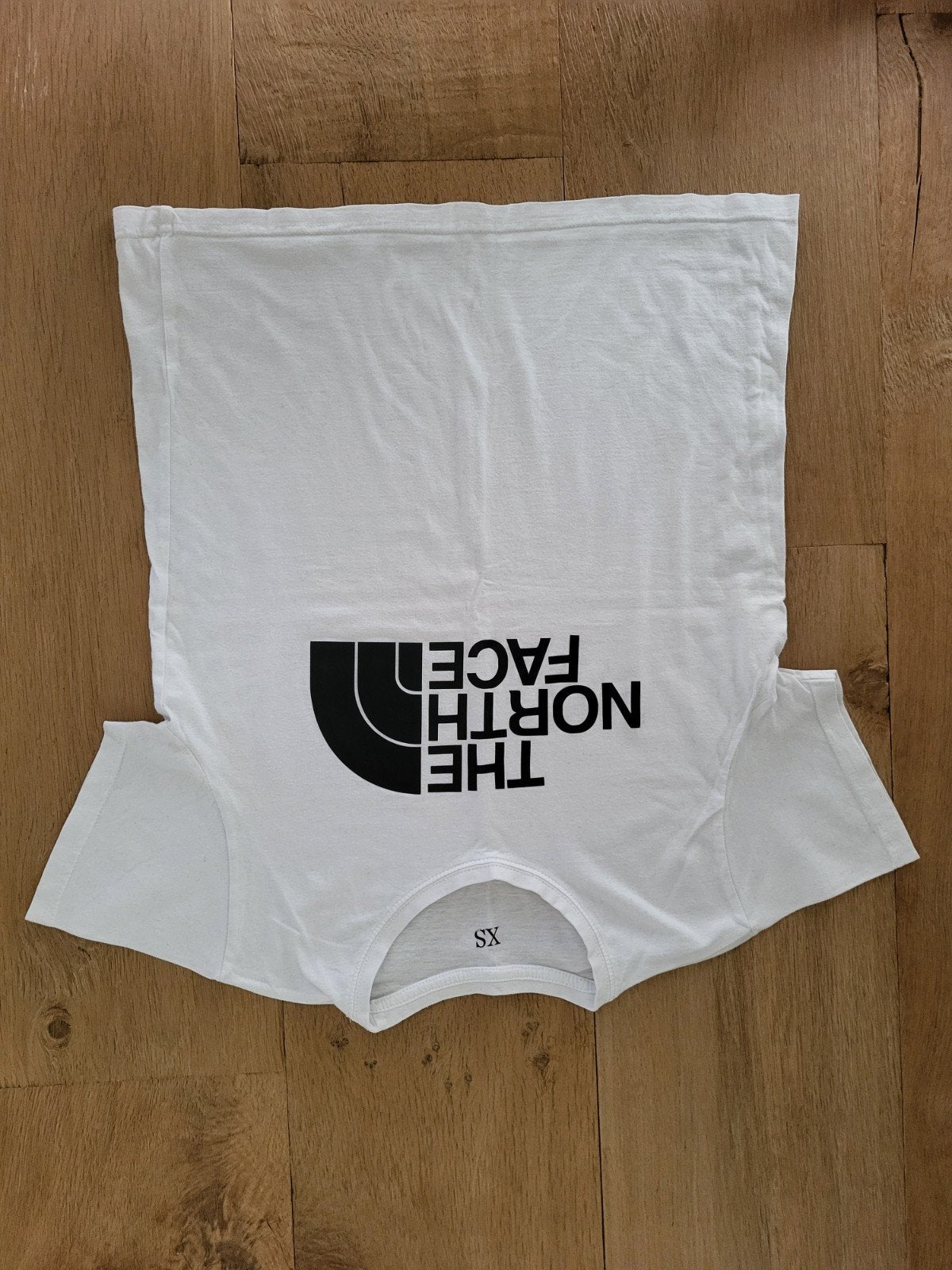 The North Face T-shirt wit valt klein, Ophalen of Verzenden, Zo goed als nieuw, Jongen, Shirt of Longsleeve