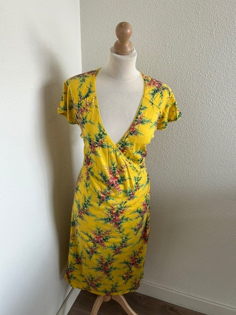 King Louie maat XL gele crossdress jurk 3128