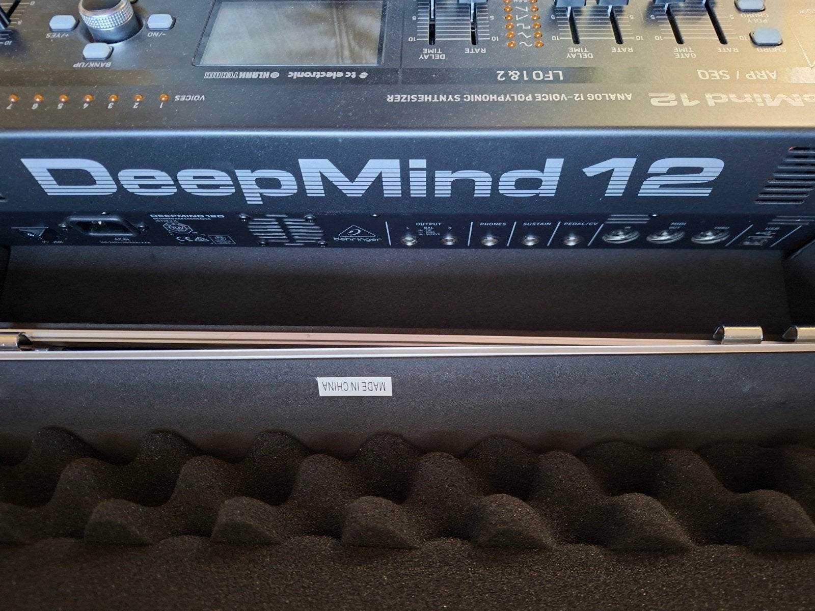 Behringer Deepmind 12 D inclusief koffer, Muziek en Instrumenten, Overige merken, Zo goed als nieuw, Met koffer of flightcase