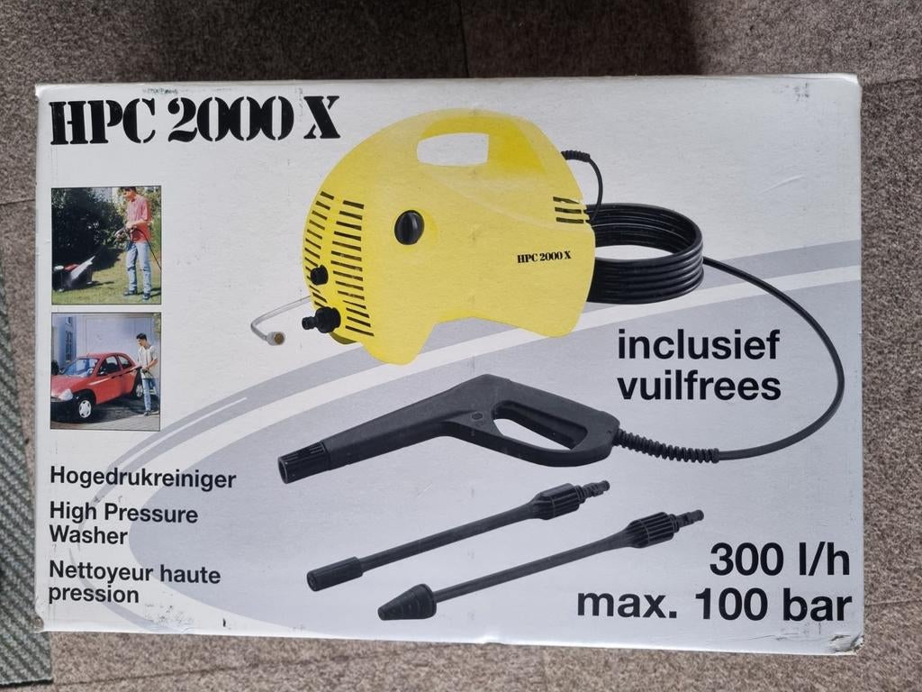 Karcher Hogedrukreiniger HPC2000X, Tuin en Terras, Hogedrukreinigers, Ophalen of Verzenden, Elektrisch