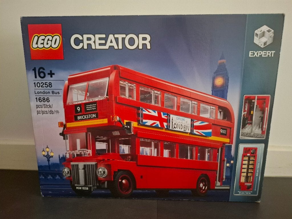 LEGO Creator Expert 10258 - Londense Bus (Compleet met Doos), Ophalen, Compleet, Lego, Zo goed als nieuw