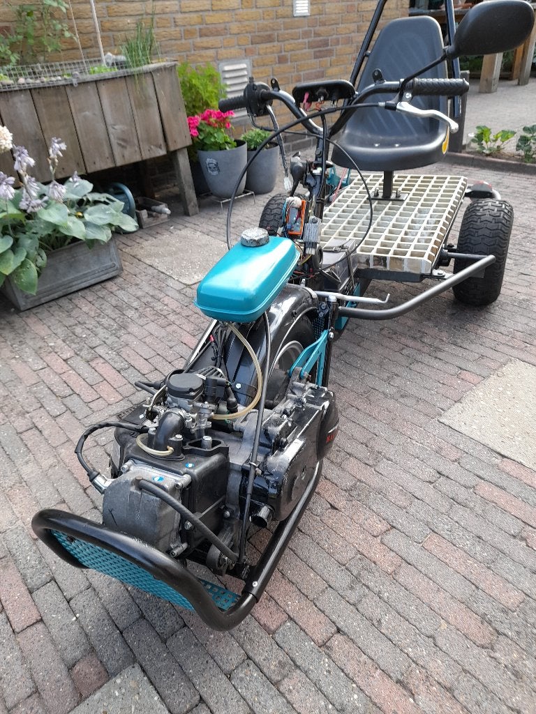 zelfbouw  TRIKE 50 cc  scooter, Ophalen of Verzenden, Gebruikt