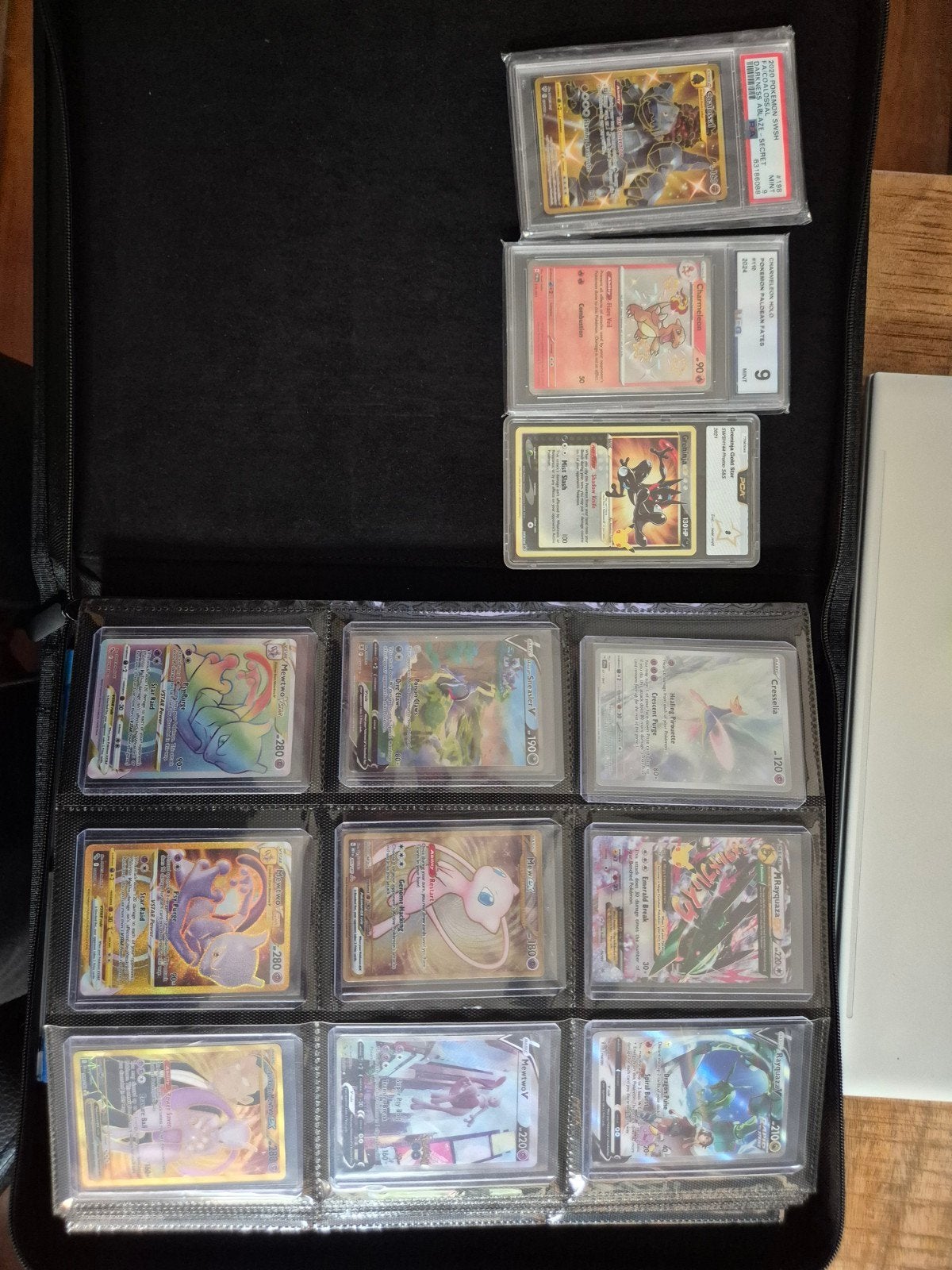 Grote collectie Pokémon kaarten V, VMAX, GX, EX, Ful, Ophalen, Zo goed als nieuw, Meerdere kaarten, Foil