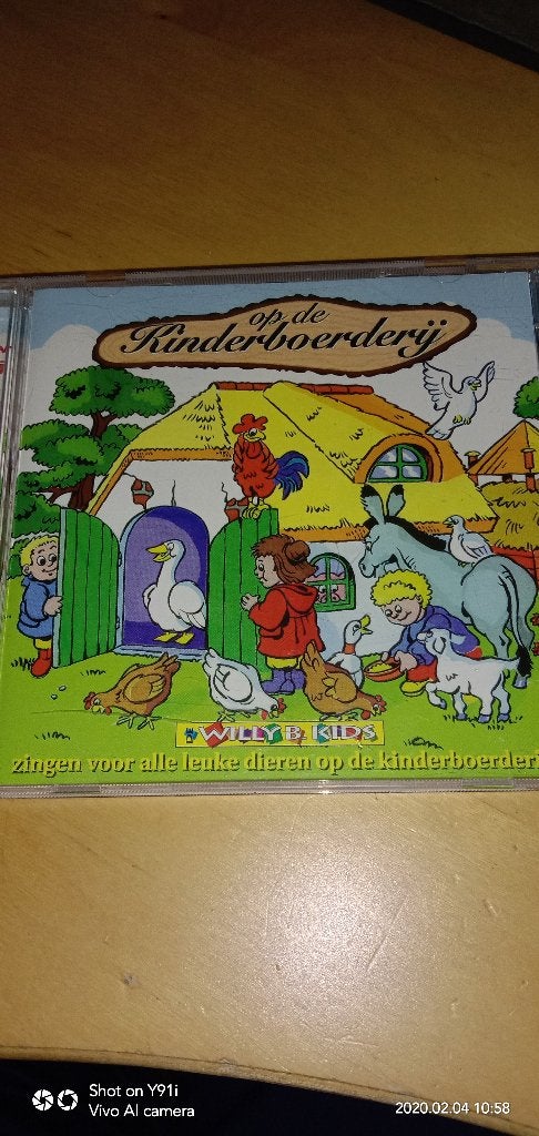op de kinderboerderij, Cd's en Dvd's, Cd's | Kinderen en Jeugd, Ophalen of Verzenden, Zo goed als nieuw
