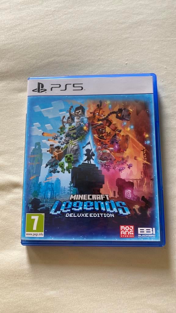 Minecraft Legends - Deluxe Edition (PS5), Spelcomputers en Games, Games | Sony PlayStation 5, Ophalen of Verzenden, Zo goed als nieuw