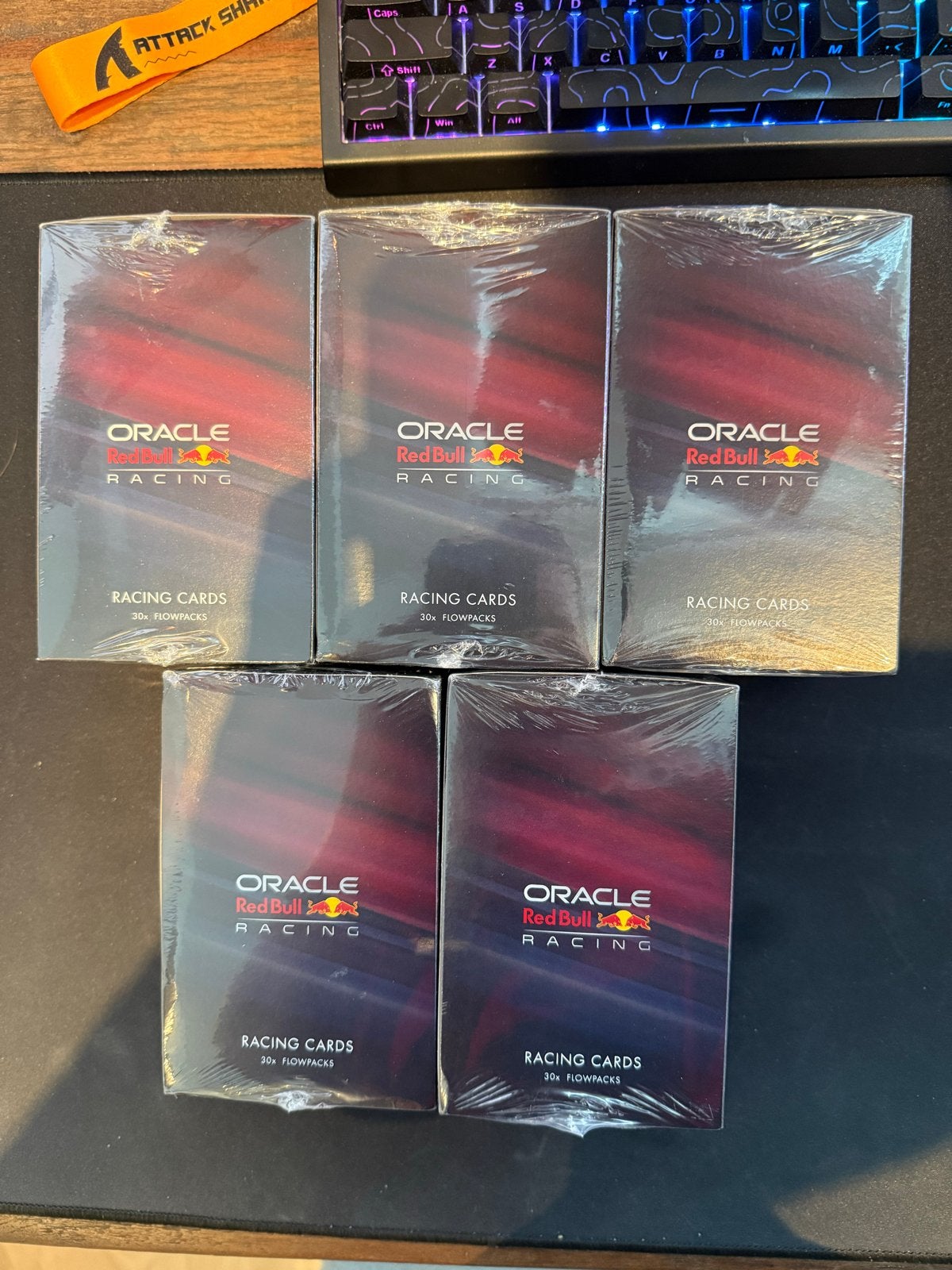Oracle Red Bull Racing Cards - 30x Flowpacks, Ophalen of Verzenden, Nieuw, Booster