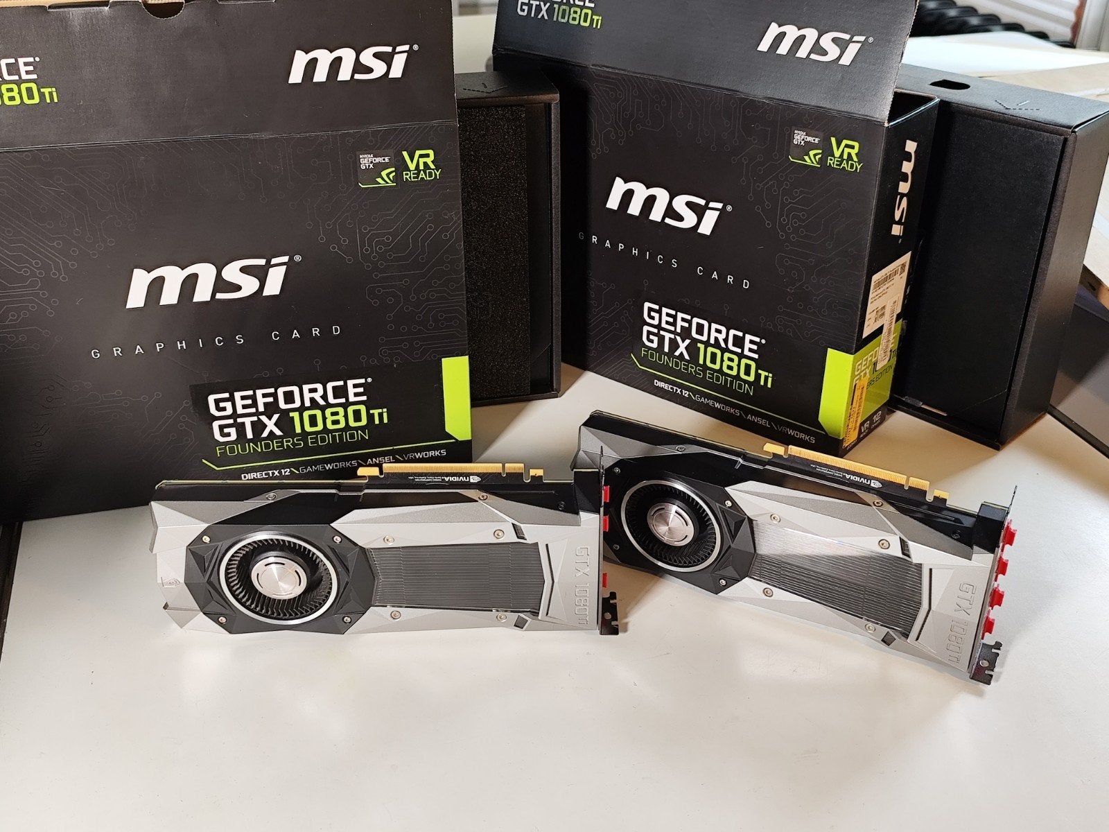 MSI GeForce GTX 1080 Ti 11GB Founders Edition (€ per stuks), Computers en Software, Ophalen, PCI-Express 3, HDMI, Nvidia