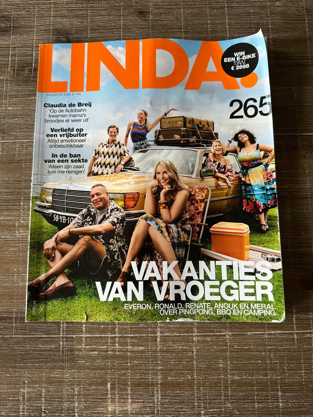 Linda tijdschrift nr 265, Ophalen of Verzenden, Zo goed als nieuw, Damesbladen