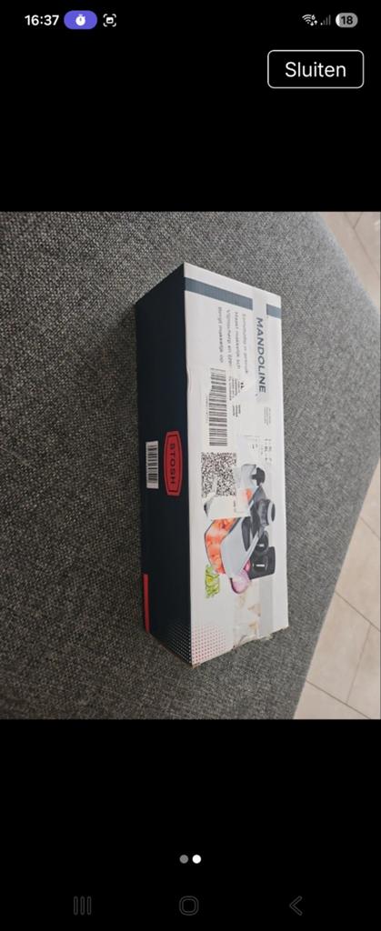 Mandoline snijmachine met 6 inzetstukken, Ophalen, Kunststof, Nieuw, Snijmachine