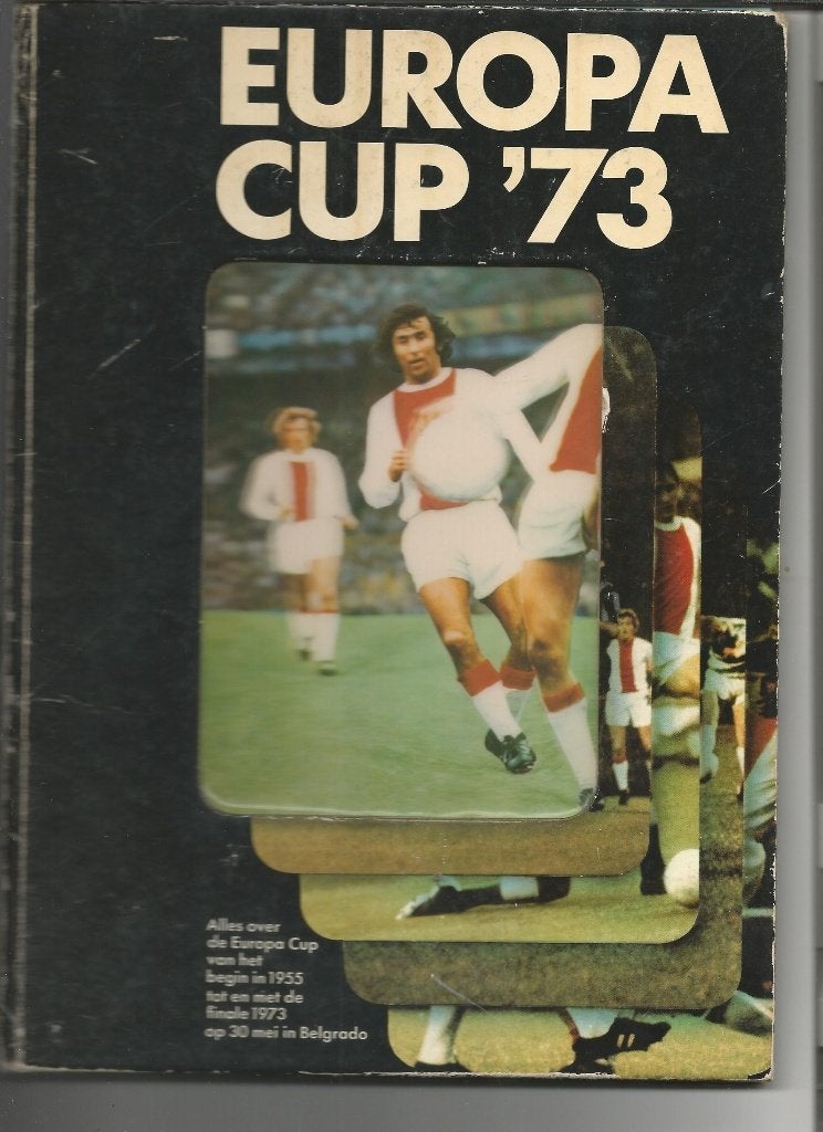 Plaatjesalbum  Europa Cup 1973 met oa Ajax van de SRV, Boeken, Ophalen of Verzenden, Gelezen, Kortekaas/SRV, Plaatjesalbum