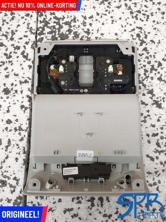 GOLF 7 LED Binnenverlichting OPBERGVAK SOS HEMEL 5G0868837, Volkswagen, Nieuw, Ophalen of Verzenden, Volkswagen